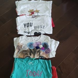 Bundles ofsets of leggings and long sleeves shirts